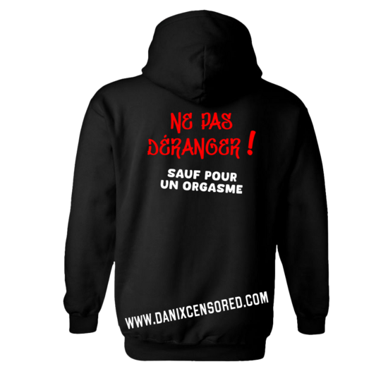 Sweat à capuche Ne pas déranger ( Sauf pour un orgasme ) [DANIX CENSORED]